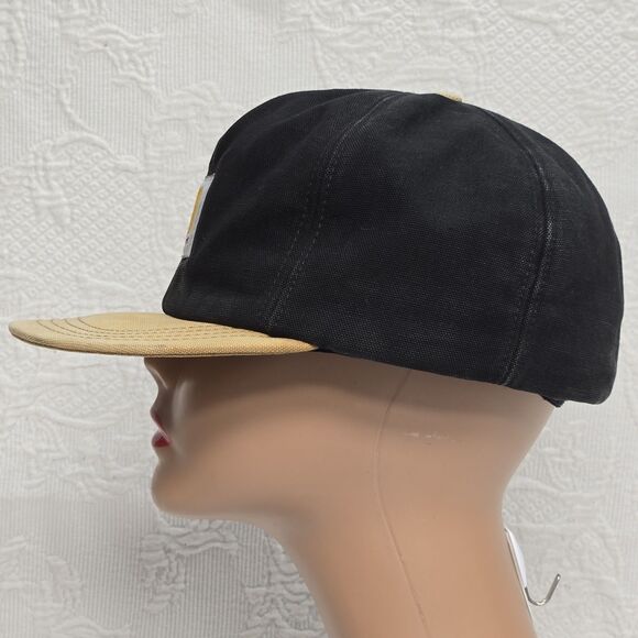 Carhartt Cap Fitted Mens Large Canvas Quilted Duck Hat Ear Flap Made USA Warm - Picture 7 of 12